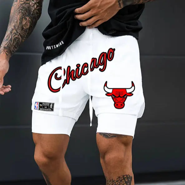 Chicago Bulls NBA Takım Mesh Performans Şortu