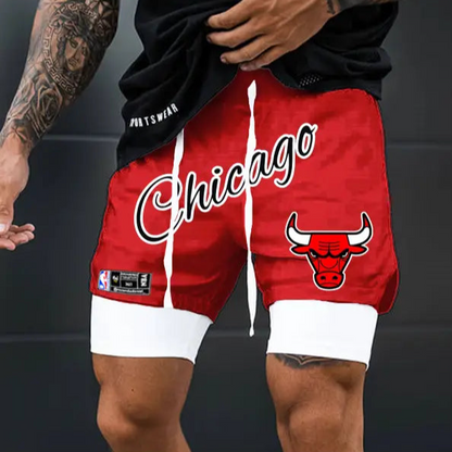 Chicago Bulls NBA Takım Mesh Performans Şortu